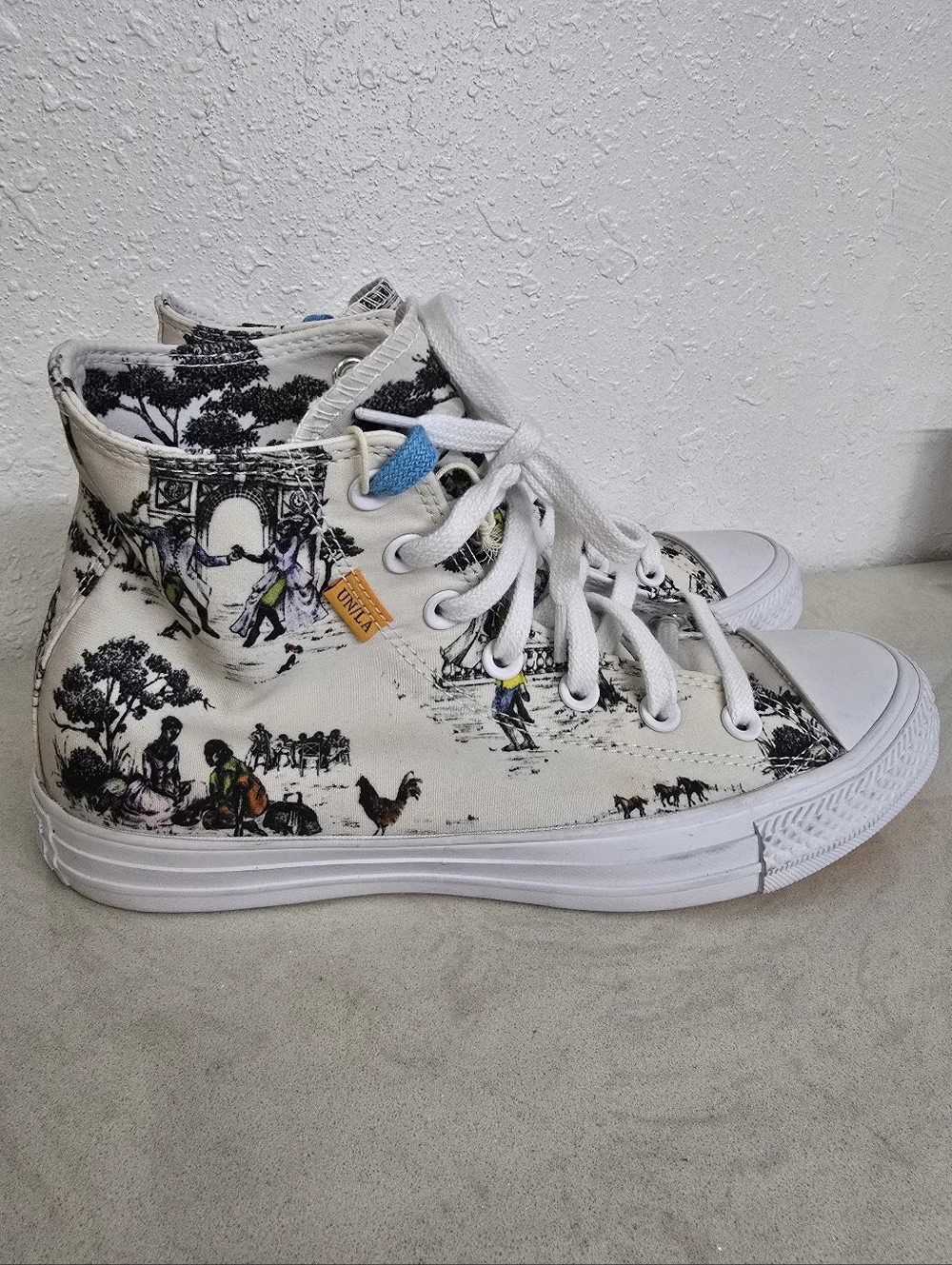 Converse Chuck Taylor All-Star Hi x Union Sheila Bridges Harlem Toile 7 - Picture 5 of 12
